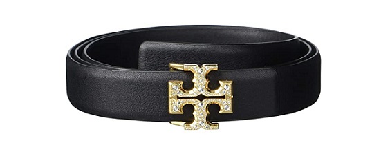 Tory Burch 1 Jeweled classy blaque Tie belts 2020 BLAQUE COLOUR